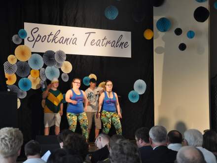 Spotkania Teatralne "Zameczek 2019" zdj. WTZ Drogomyśl